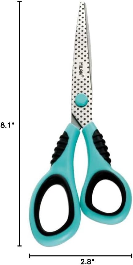 Milan BWM10150DB Scissors Blue