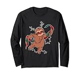 Photo Gallery sloth luci di natale pajama zoo animal x-mas decorazione maglia a manica Photo Gallery sloth luci di natale pajama zoo animal x-mas decorazione maglia a manica