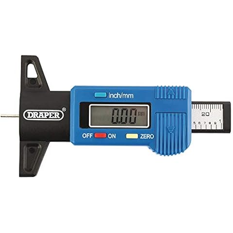 Draper Digital Tyre Tread Depth Gauge Cover