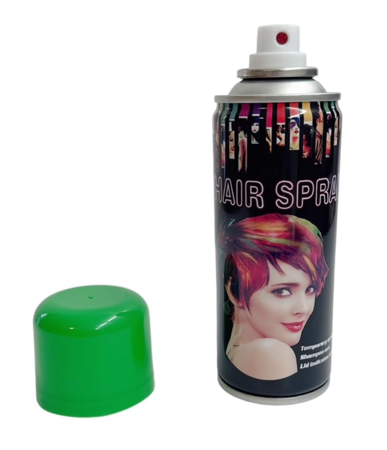 Spray de color temporal para cabello 24 latas miniatura 4