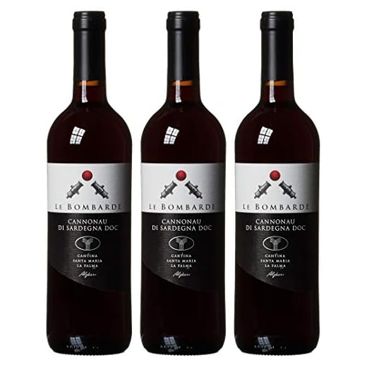 Santa Maria La Palma Cannonau di Sardegna DOC "Le Bombarde" Trocken (3 x 0.75 l)