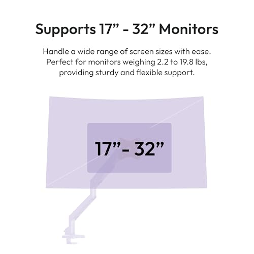 Image of Pixio PX279 Wave Purple 27 inch 240Hz Refresh Rate FHD 1080p Resolution Fast IPS Panel 1ms GTG Resonse Time Gaming Monitor and PS1S Wave Purple Single Monitor Arm