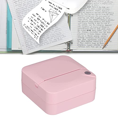 Image of Luqeeg Thermal Label Printer, Bluetooth Printing Label Machine, Shipping Label Printer for Mobile, Office, Notes Memo, Shipping Packages and Postage, 200 DPI Resolution, No Ink