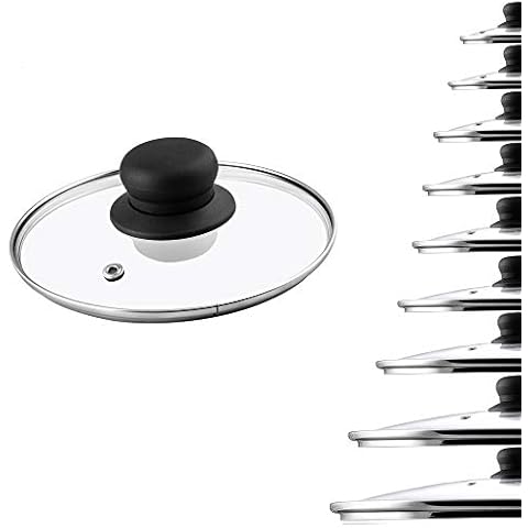 KADAX Heat-Resistant Universal Glass Lid Cover