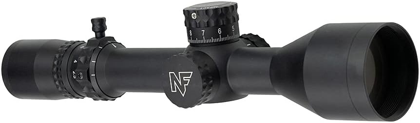 Nightforce NX8 2.5-20x50mm F1 Compact Riflescope - First Focal Plane (FFP), DigIllum Illuminated Reticle, ZeroStop, Adjustable Parallax, Long Range Precision Scope