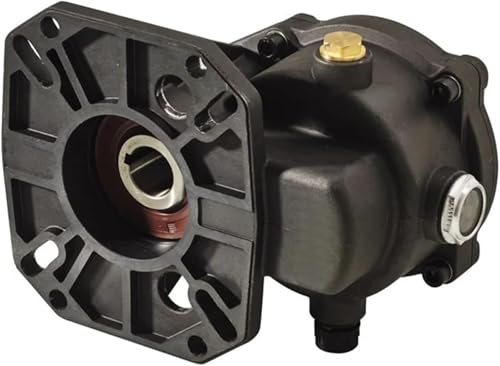 Bombas de aguas residuales/efluentes Bomba de émbolo triplex con reductor de engranajes D18 D31, relación de reductor de velocidad 2,176:1, eje de entrada de 25,4 mm, caja de cambios(D18 Shaft 25mm)