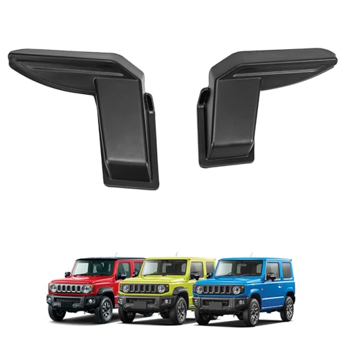 TELLIKA ジムニー&シエラ&ノマド JB64 JB74 JC74 専用 リアデフォッガーカバー 専用設計 2個セット ケーブル保護 熱線カバー リア熱線カバー 保護カバー アクセサリー カスタムパーツ カー用品 両面テープ取付 内装 カー用品