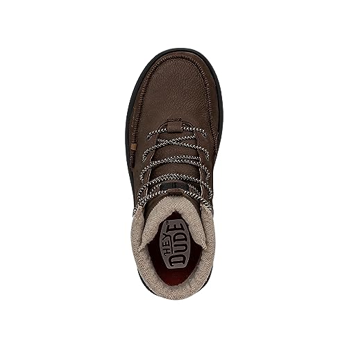 HEYDUDE HEYDUDE Men's Classic Bradley Boot Brown 1 9 Medium