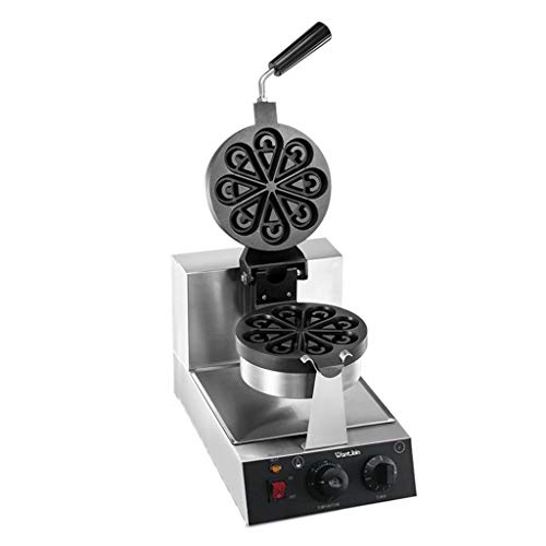 Waffeleisen 180 Grad Rotierender Elektrischer Kommerzieller Waffeleisen Belgische Doppelwaffel-Sandwich-Toaster-Maschine…
