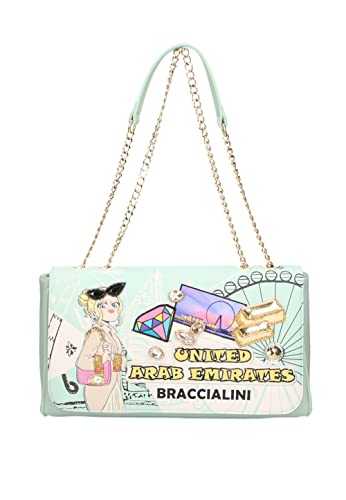  Braccialini BORSA A SPALLA LINEA CARTOLINE