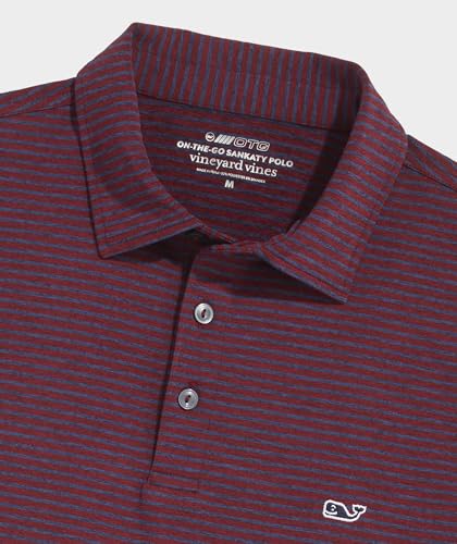 Image of vineyard vines Men's Bradley Stripe Sankaty Polo