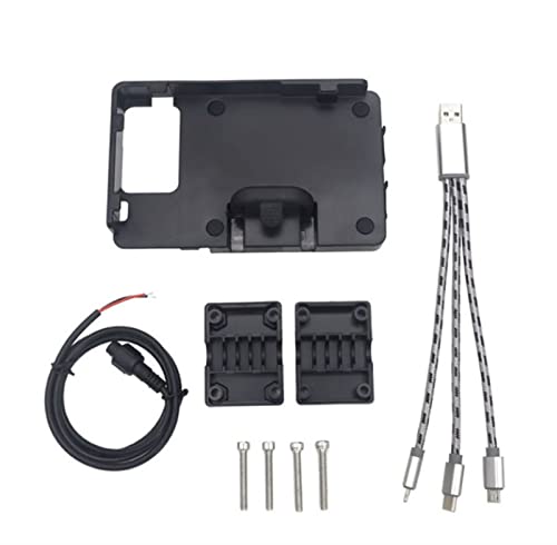 Support téléphone moto anti-vibration et chargeur USB pour GPS Guzzi