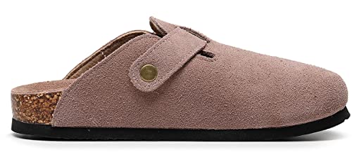 Clogs For Women, Womens Clogs And Mules House Slipers With Arch Support And Adjustable Buckle4