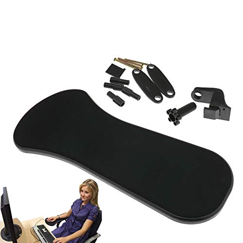 Create idea 180 Degree Adjustable Computer Desk Extender Arm Wrist Rest Support Mouse Pad Holder