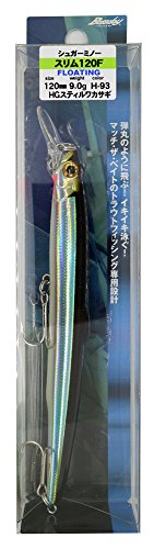 Bassday Sugar Minnow Slim 120F leurre flottant idéal pour la pêche en mer