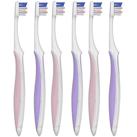Hippie Hype Gum Care Extra Soft Toothbrush for Sensitive Teeth and Gums, Compact Small Head - 6 Pack Cover