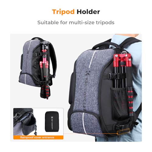 Sac à dos photo rembourré antichoc pour protéger reflex et drone
