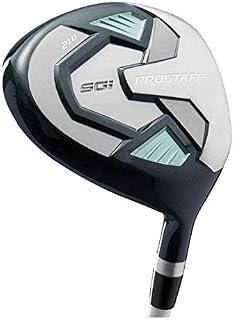 Wilson Golf Pro Staff SGI Driver MW 5, Golf Clubs for Women, Right-Handed, Suitable for Beginners and Advanced Players, Graphite, Grey/Light Blue, WGD1514005