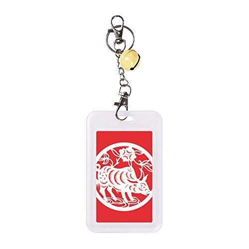 Badge de protection pour carte de crédit bœuf jaune aux finitions soignées