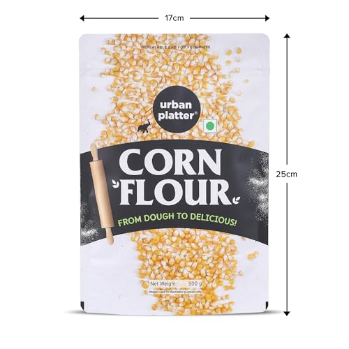 Image of Urban Platter Golden Corn Flour, 500g (Stone-Ground Makka Atta | Naturally Gluten-Free)