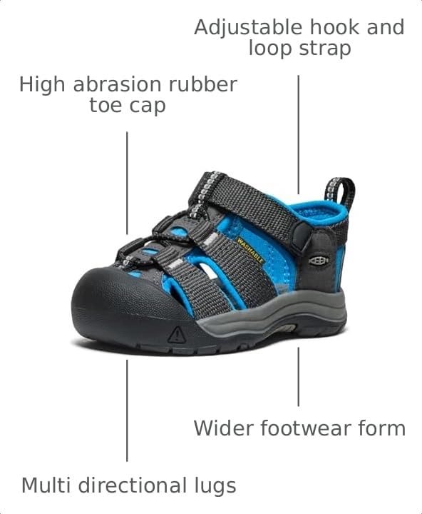 Image of KEEN Unisex-Child Newport H2 Closed Toe Water Sandals