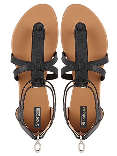 Image of Shoetopia Women Gladiator Flats Sandal