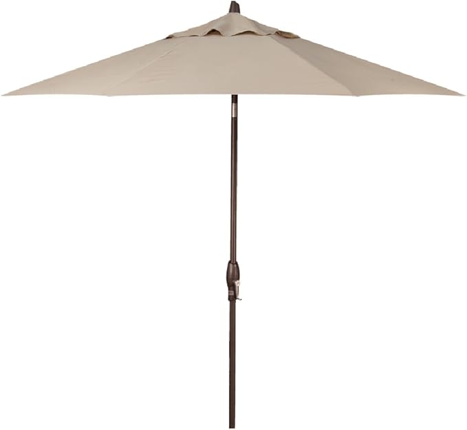 Treasure Garden 9ft Deluxe Auto-Tilt Sunbrella Market Umbrella