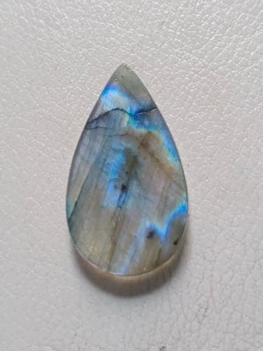 Cabochon en labradorite véritable pour création de bijoux ésotériques