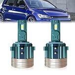 TTDBDAN Led Headlights Fit for VW Golf GTI 2010-2015, VW Golf R 2012-2017 Customized Special Edition Headlight Bulbs, H7 Low Beam, High Performance 6500K White Light, Plug And Play,Pack of 2