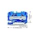 Vanky Industry 10pcs Compatible with WAGO 2006-1204 ​2-Conductor Terminal Block 7.5 mm Wide Blue New