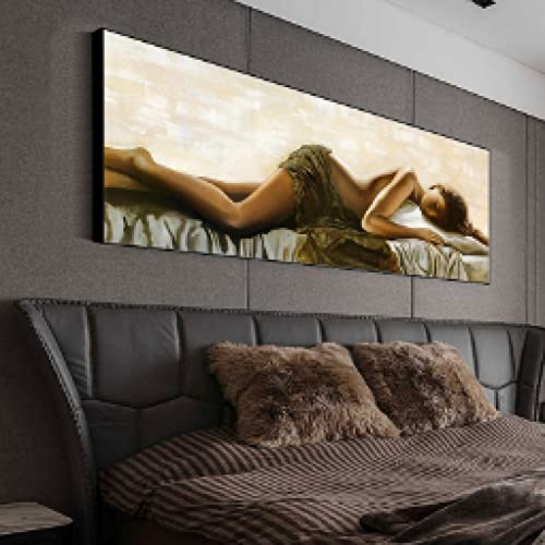 Affiches et gravures La Belle au bois dormant toile peinture mur art photos salon déco 30x90cm