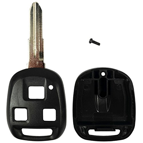 qualitykeylessplus Replacement Remote Head Key 3 Button Case for Isuzu FCC ID HYQ1512V