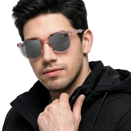 Image of John Jacobs | Polarized & UV Protection Sunglasses For Men & Women | Full Rim Round Small (Size-50) JJ S12432-C1