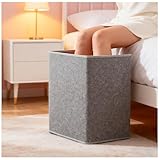 Infrarot Heizpaneel Mit Decke, Faltbarer Beinwärmer Elektrisch 3 Heizstufen Leiser Und Platzsparender Fußwärmer Für Büro Und Zuhause,grey-General