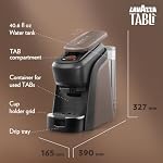 Lavazza Tablì Espresso Machine (Black), Milk Frother, and 60-count Tabs - Image 3