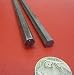 4140 Alloy Steel Hex Rod 7 mm Diameter x 3 Foot Length 2 Pieces
