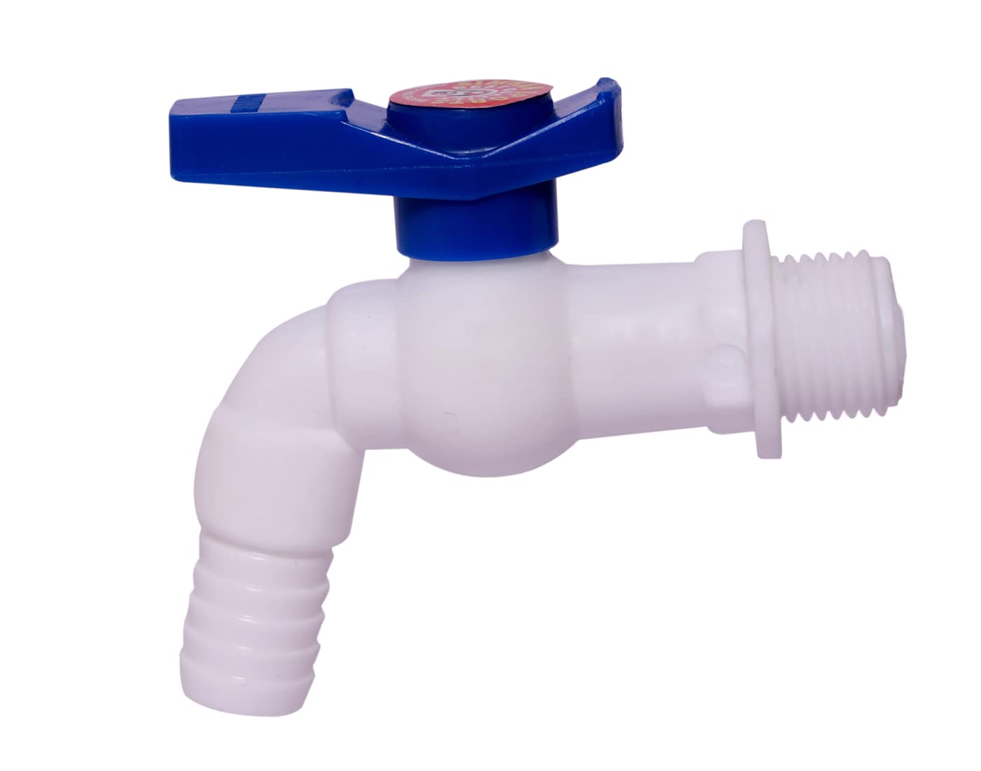 Simran Sports Nozzle Cock Bib Cock, Nozzle Bib Tap Faucet Small Body Long Nose, Bucket Filler PTMT Water Tap, Tap for Bathroom (15mm, Small)-image-35