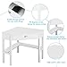 Tangkula Corner Desk, Corner Computer Desk, Wood Compact Home Office Desk, Laptop PC Table Writing Study Table, Workstation with Storage Drawer & Shelves