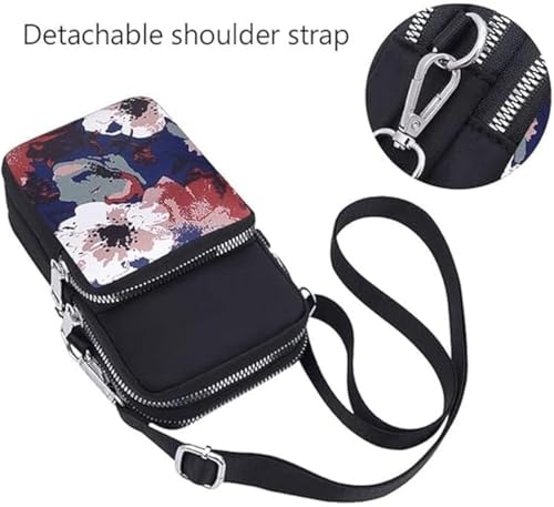 Image of Crossbody Mobile Sling Bag for Women |Stylish Phone Pouch with Detachable Strap & Adjustable Keychain|Mobile Purse|Versatile Mobile Pouch for Women