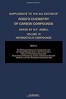 Rodd's Chemistry of Carbon Compounds/ Volume 4 Six-Membered Heterocyclic Compounds With a Single Nitrogen Atom in the Ring (Rodd's Chemistry of Carbon Compounds 2nd Edition) 0444428976 Book Cover