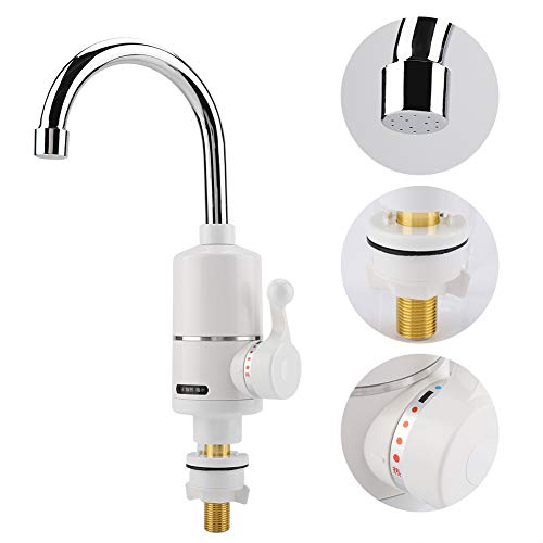 Suchinm Quickly Heating Faucet, Instant Hot and Cold Water Dispenser Heater Quickly Heating Faucet for Home Kitchen Bathroom