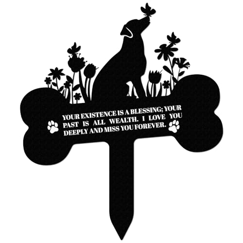 Marveleese hund, minnessten, utomhus, gravdekoration, metall, gravplatta med gravyr, väderbeständig, minnestavla, utomhus, skifferplatta, dekoration för djur, grav, påminnelse, hund, sorg, present