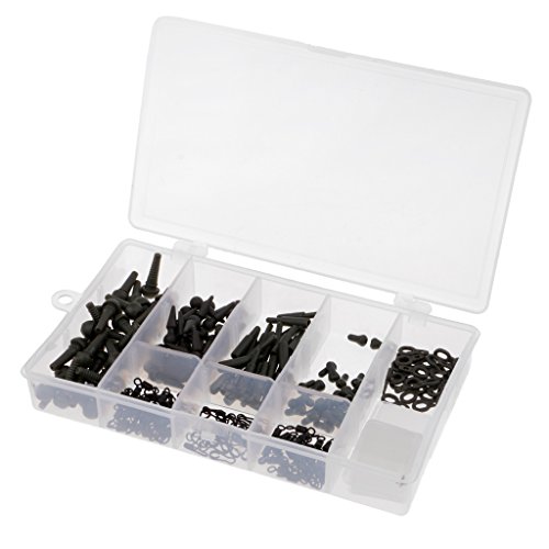 YIJU 240 Pçs Kit Equipamento de Pesca Da Carpa Equipamentos de Cabelo Caixa Combinação Acessórios Sn