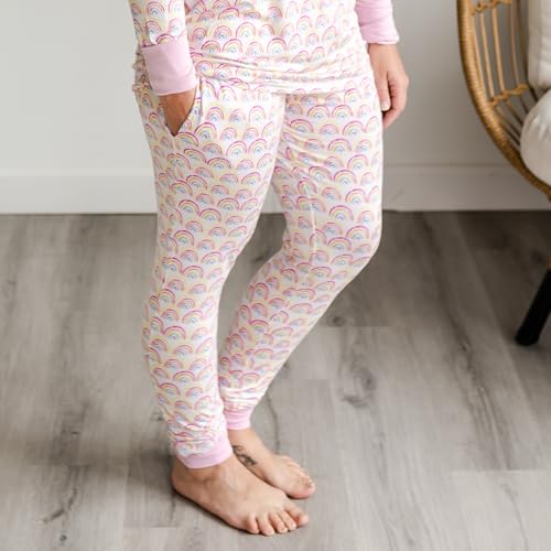 Image of Little Sleepies Women's Pajama Bottoms, Jogger-Style Comfy PJ Pants, Viscose from Bamboo Pajamas, Family Matching Outfits