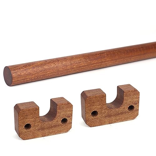 Asta appendiabiti in legno regolabile – 50150 cm appendiabiti rotondo