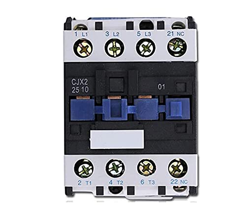 Contacteur montage rail DIN CJX2-2510 triphasé 25A bobine 110V