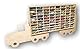 Dekoralove Compatible/Replacement for Autos Hot Wheels Regal autos Vitrine Streichholzbox Rack für 80 autos Spielzeugauto-Kollektion
