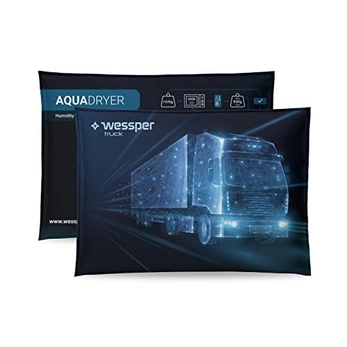 ThoMar 604230 airdry Duo Auto-Entfeuchter 2er Set , 2 x 600g Luftentfeuchter wiederverwendbar , Schützt vor beschlagenen Auto-Scheiben , Nimmt bis 1000 ml Feuchtigkeit auf, 80 Prozent 5 Wessper Luftentfeuchter Auto Wiederverwendbar | Anti Beschlag Auto Entfeuchter Wiederverwendbar | Entfeuchter Kissen Für Beschlagene Autoscheiben | Perfekt Für Auto, Wohnmobile, Garage (0,9kg)