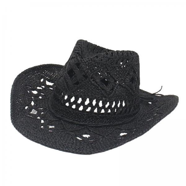 2xStraw Western Cowboy Hat Wide Brim Sun Hat Floppy Beach Hat for Outdoor | Clothing, Shoes & Accessories | Womens Accessories | Hats-image-30