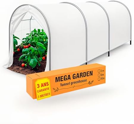 Serre Tunnel de Jardin 1m x 0,8m x 3m – Tunnel Jardin Potager – S...